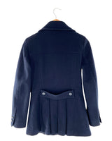 Abrigo abotonado en paño