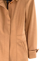 Abrigo midi con cremallera