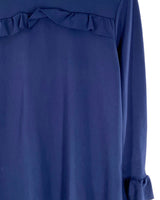 Vestido midi con vuelos