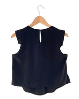 Blusa sleeveless con textura