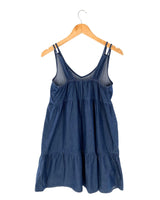 Vestido mini de tiras