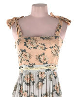 Maxi vestido de tiras