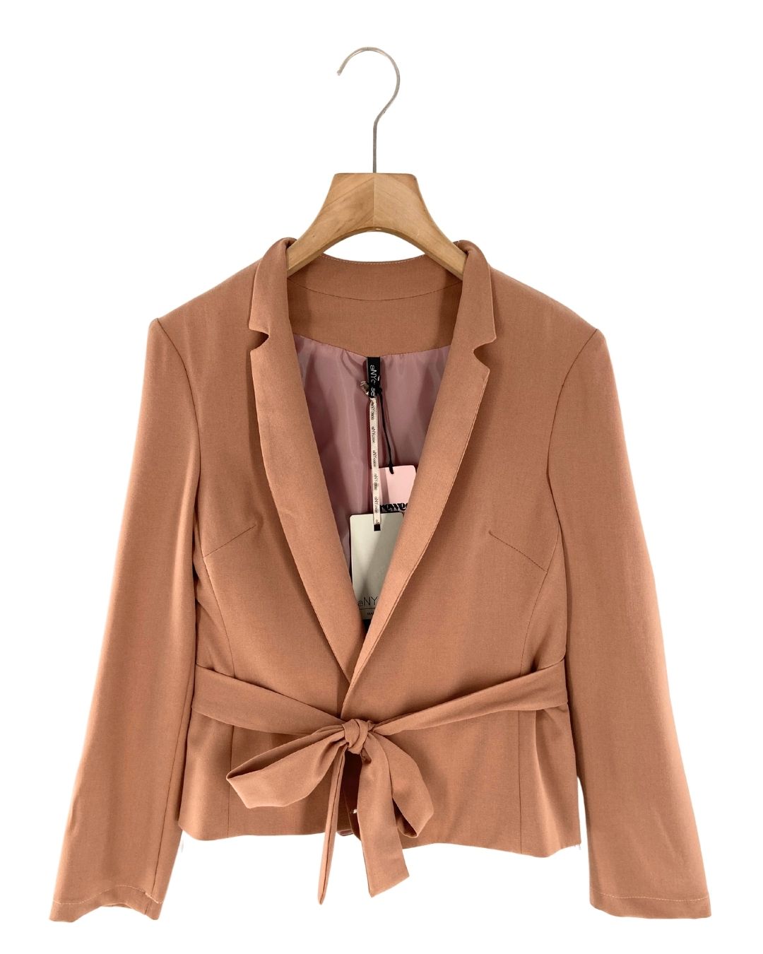 Blazer delgado con cinturon