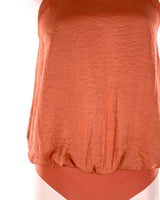 Body satinado cuello halter