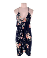 Vestido mini de tiras print