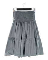 Vestido mini strapless