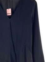 Blusa traslucida con detalle