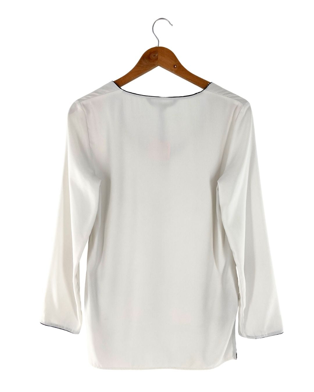 Blusa manga larga sesgo