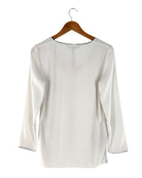 Blusa manga larga sesgo