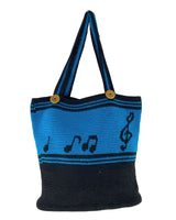 Bolso tote tejido artesanal