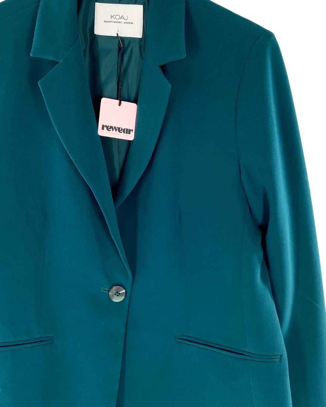 Blazer delgado un boton