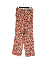 Pantalon print mini flores