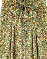 Pantalon palazzo anudado print