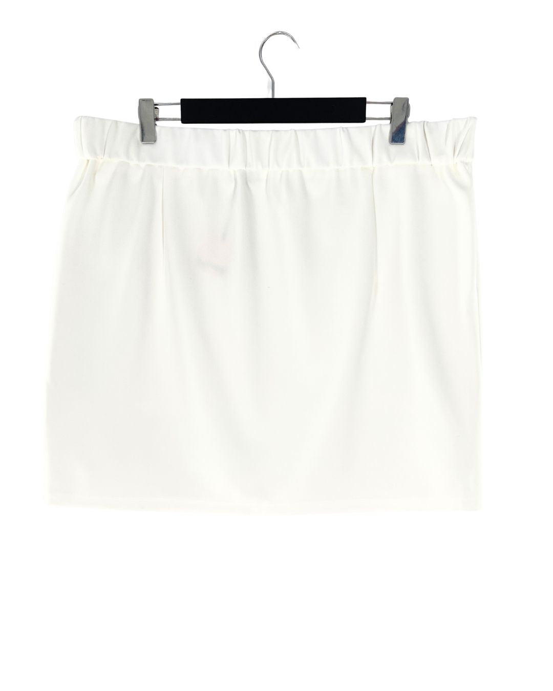 Falda mini encauchada