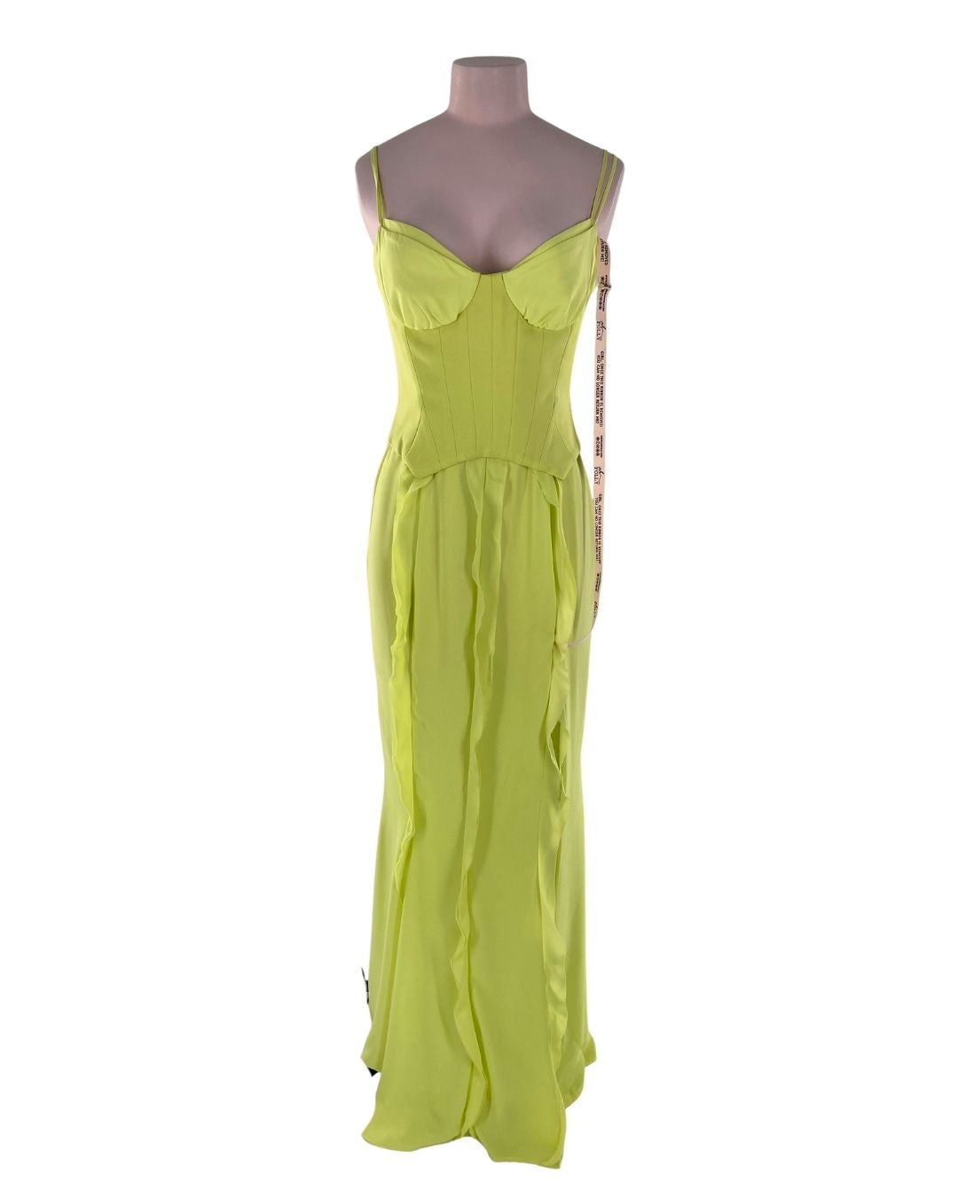 Maxi vestido de tiras