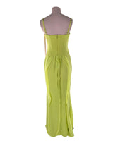 Maxi vestido de tiras