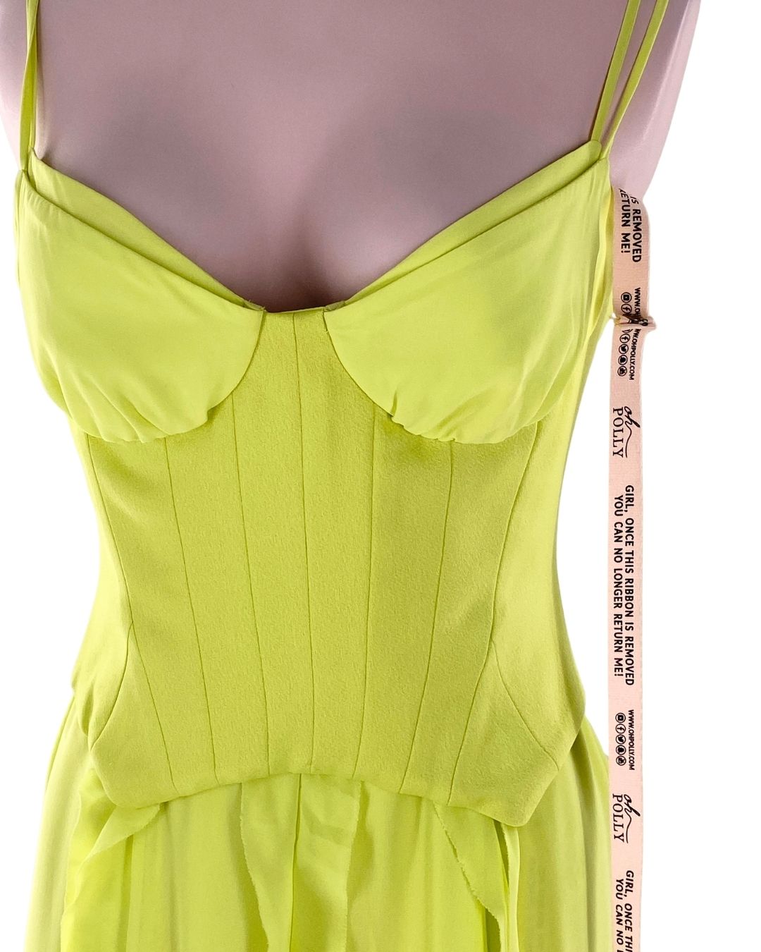 Maxi vestido de tiras