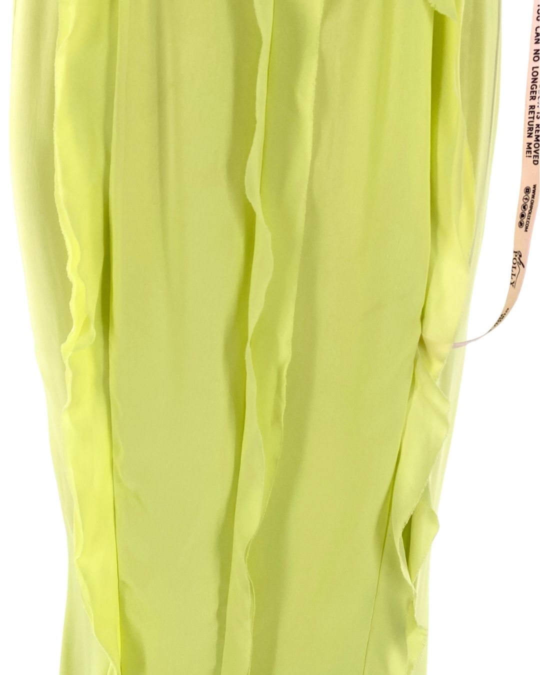 Maxi vestido de tiras