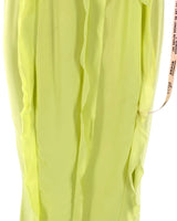 Maxi vestido de tiras