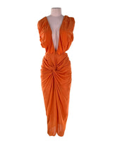 Maxi vestido en mesh