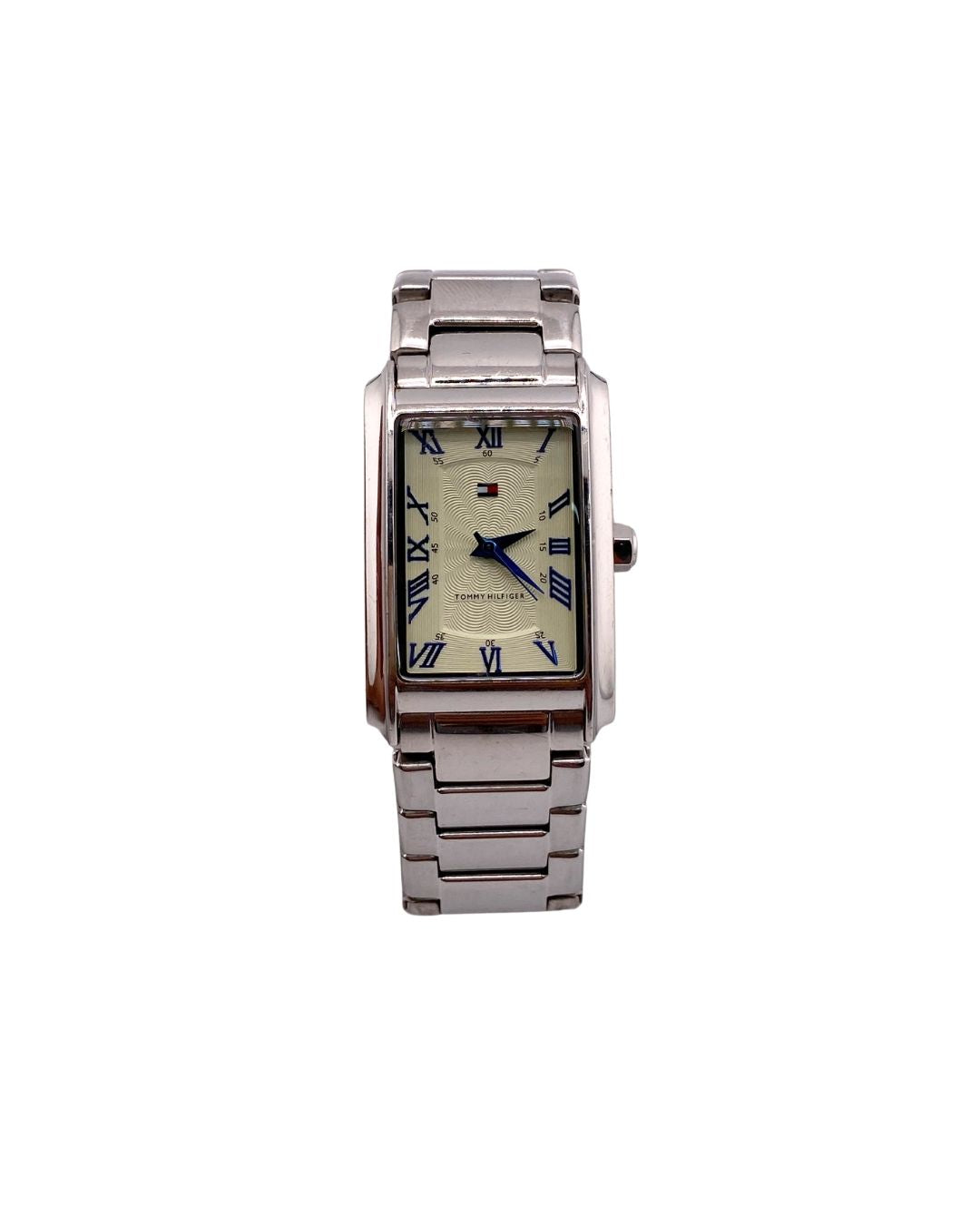 Reloj cuadrado metalico