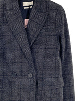 Blazer midi abotonado principe