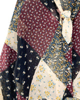 Blusa traslucida hombro caido