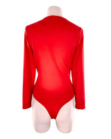 Body manga larga cruzado