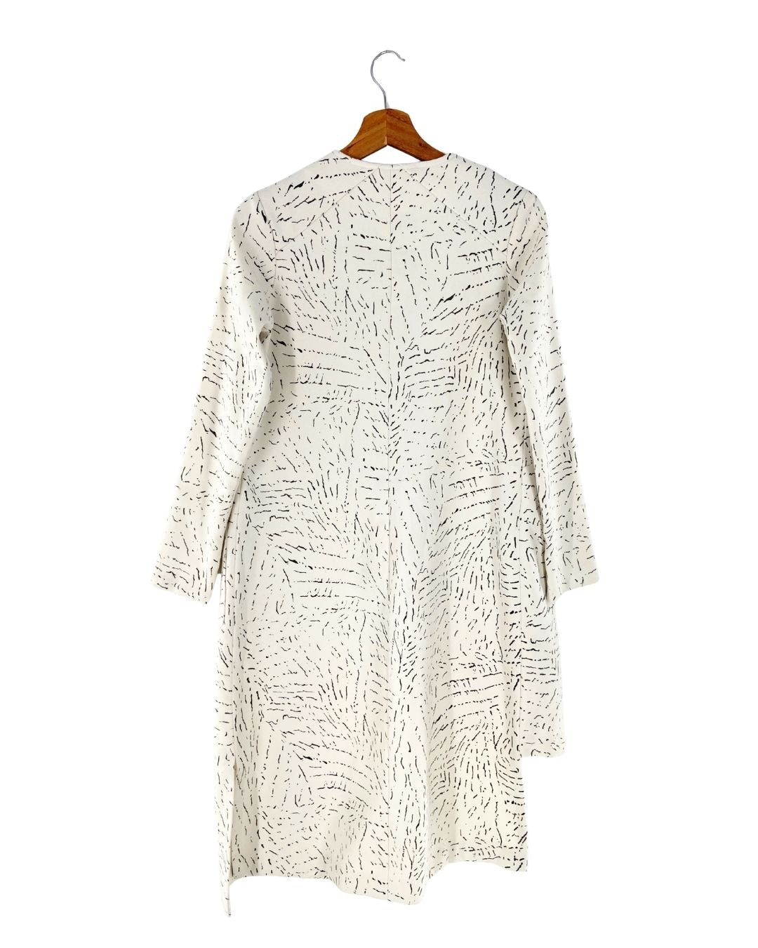 Blazer long size con print