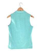 Camiseta sleeveless abotonada