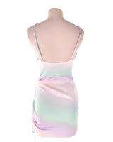 Vestido mini de tiras en