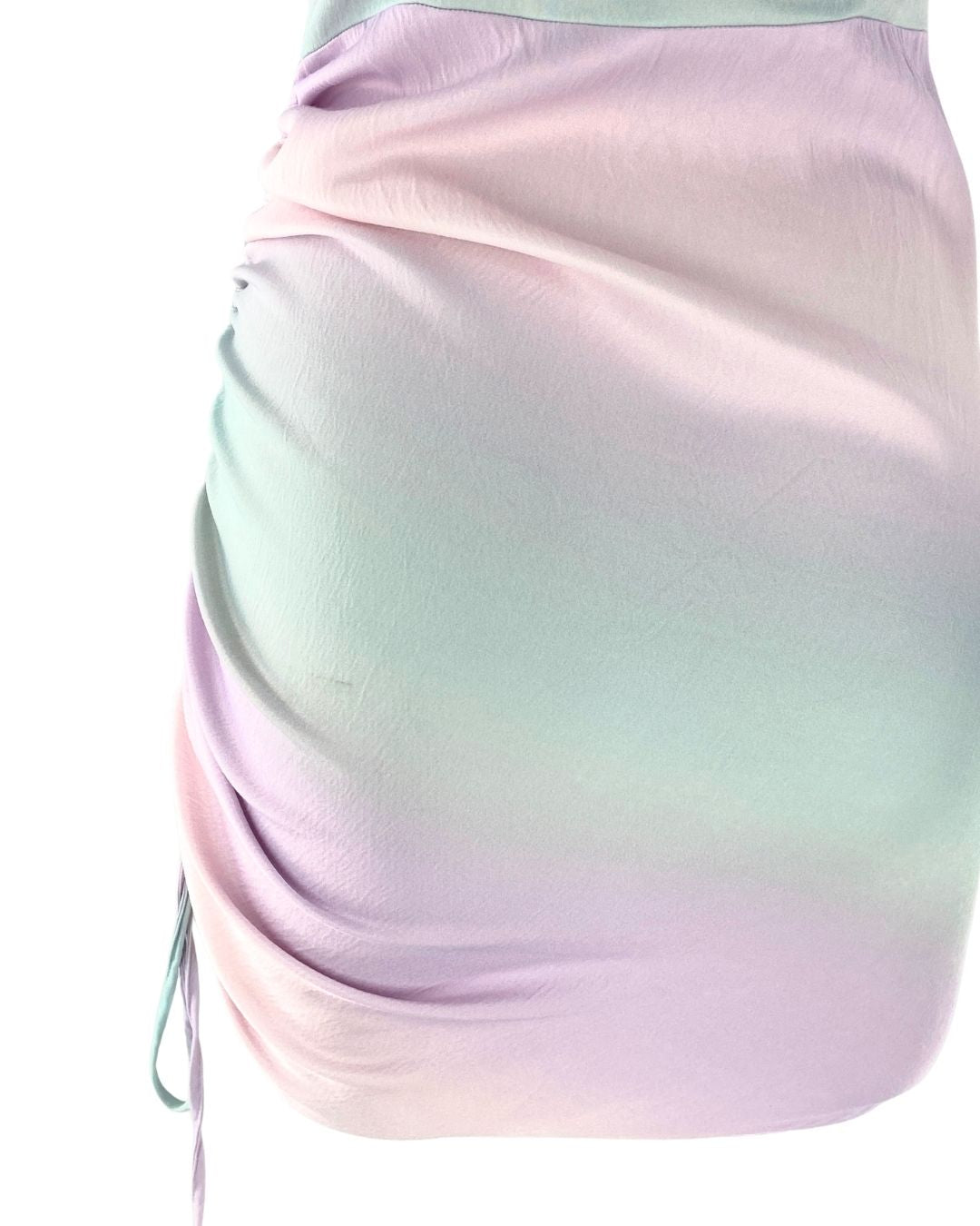 Vestido mini de tiras en