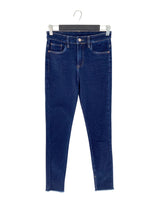 Jean skinny tiro alto