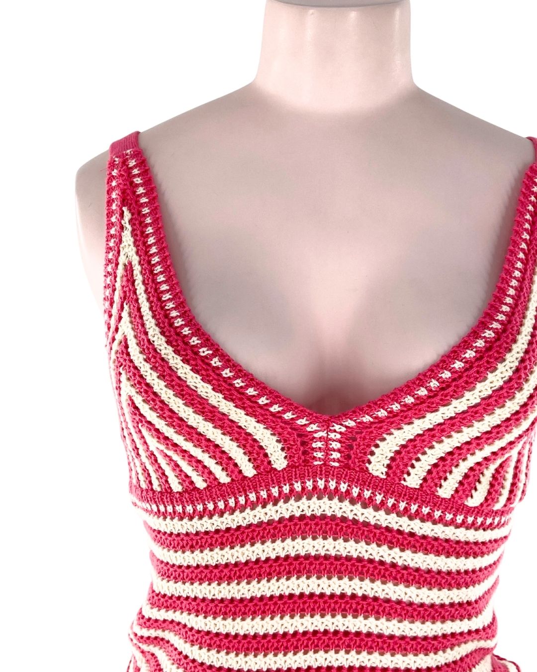 Blusa tejida a rayas