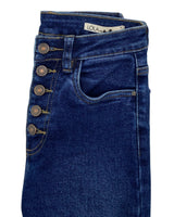 Jean skinny abotonado stretch