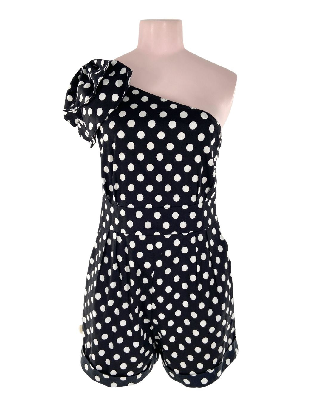 Enterizo mini one shoulder