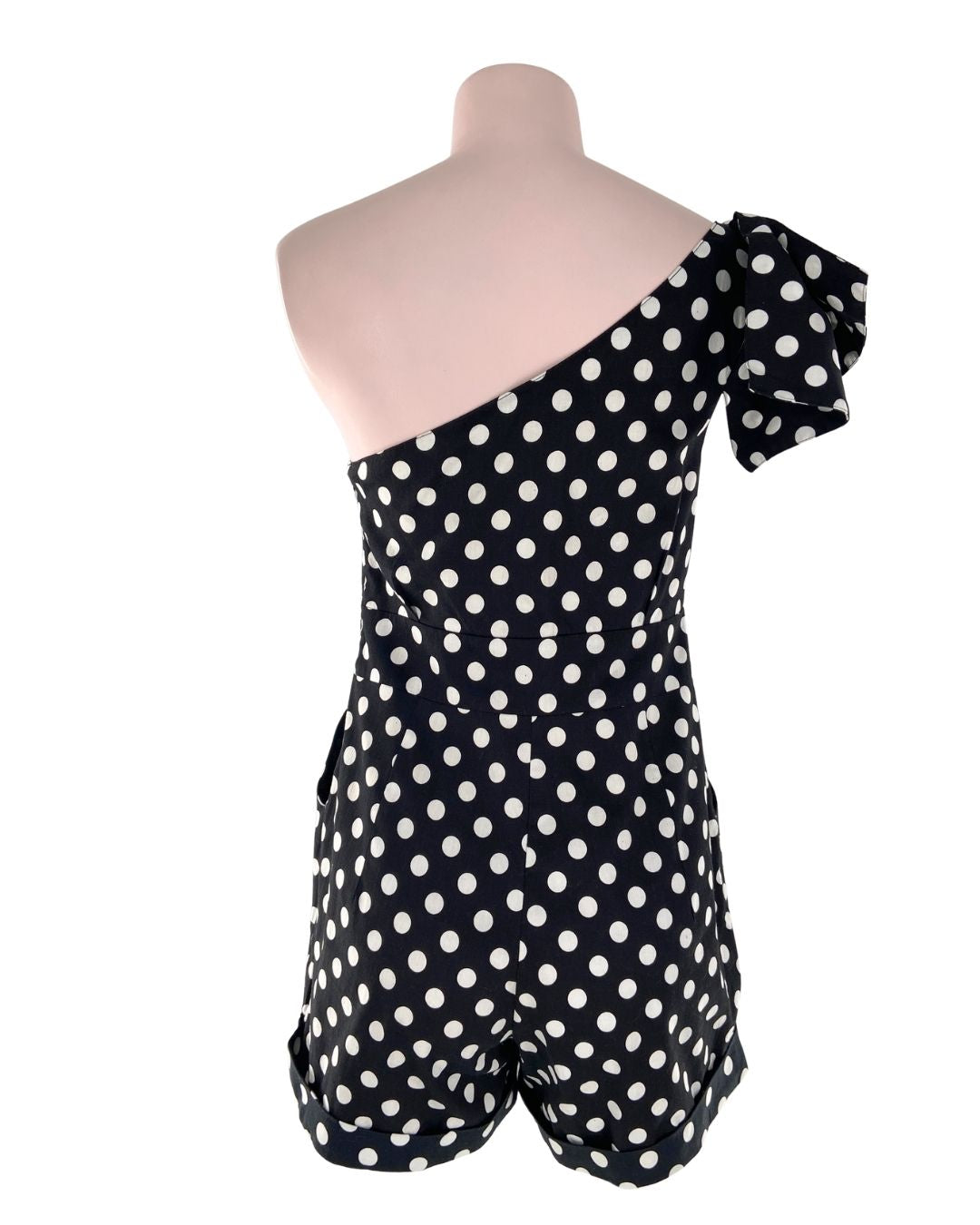 Enterizo mini one shoulder