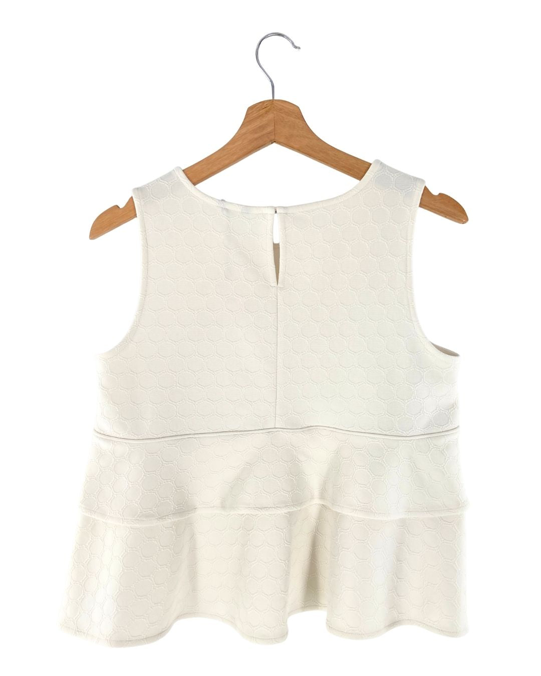 Blusa sleeveless con textura
