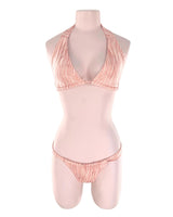 Bikini anudado con print mini