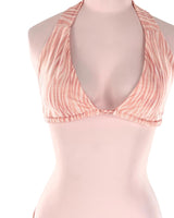 Bikini anudado con print mini