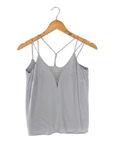 Blusa de tiras cruzadas