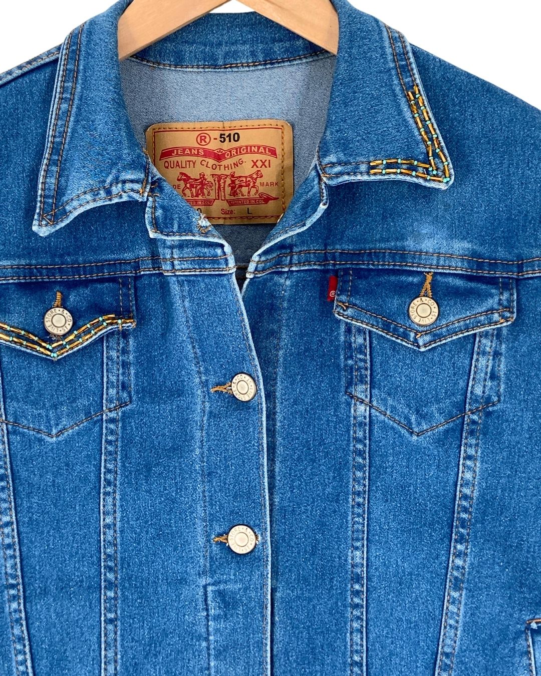 Chaqueta en denim stretch