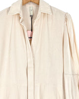 Maxi vestido en lino