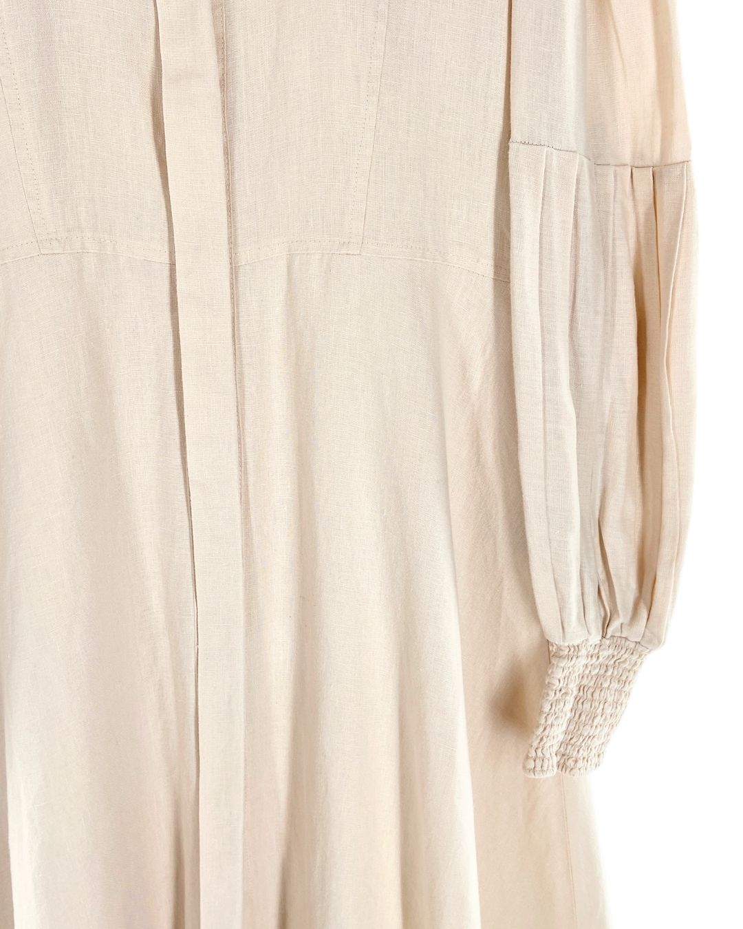 Maxi vestido en lino