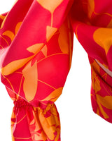 Blusa off shouder print flores