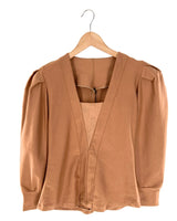 Blusa manga princesa stretch