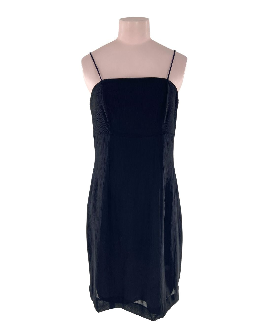 Vestido midi de tiras delgadas
