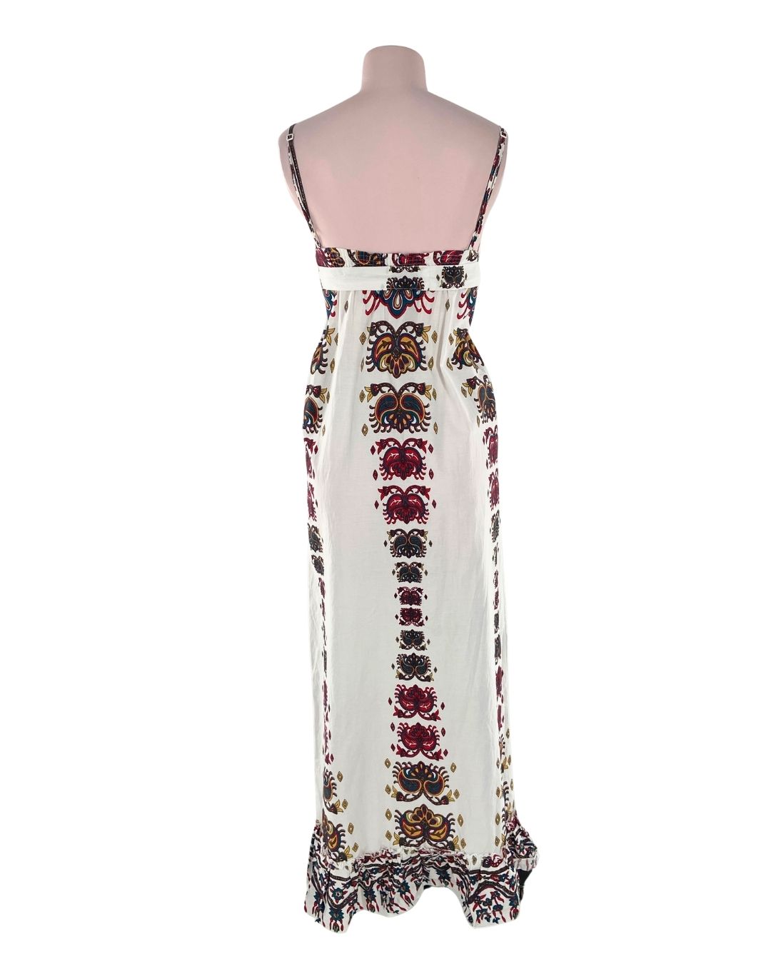 Maxi vestido de tiras