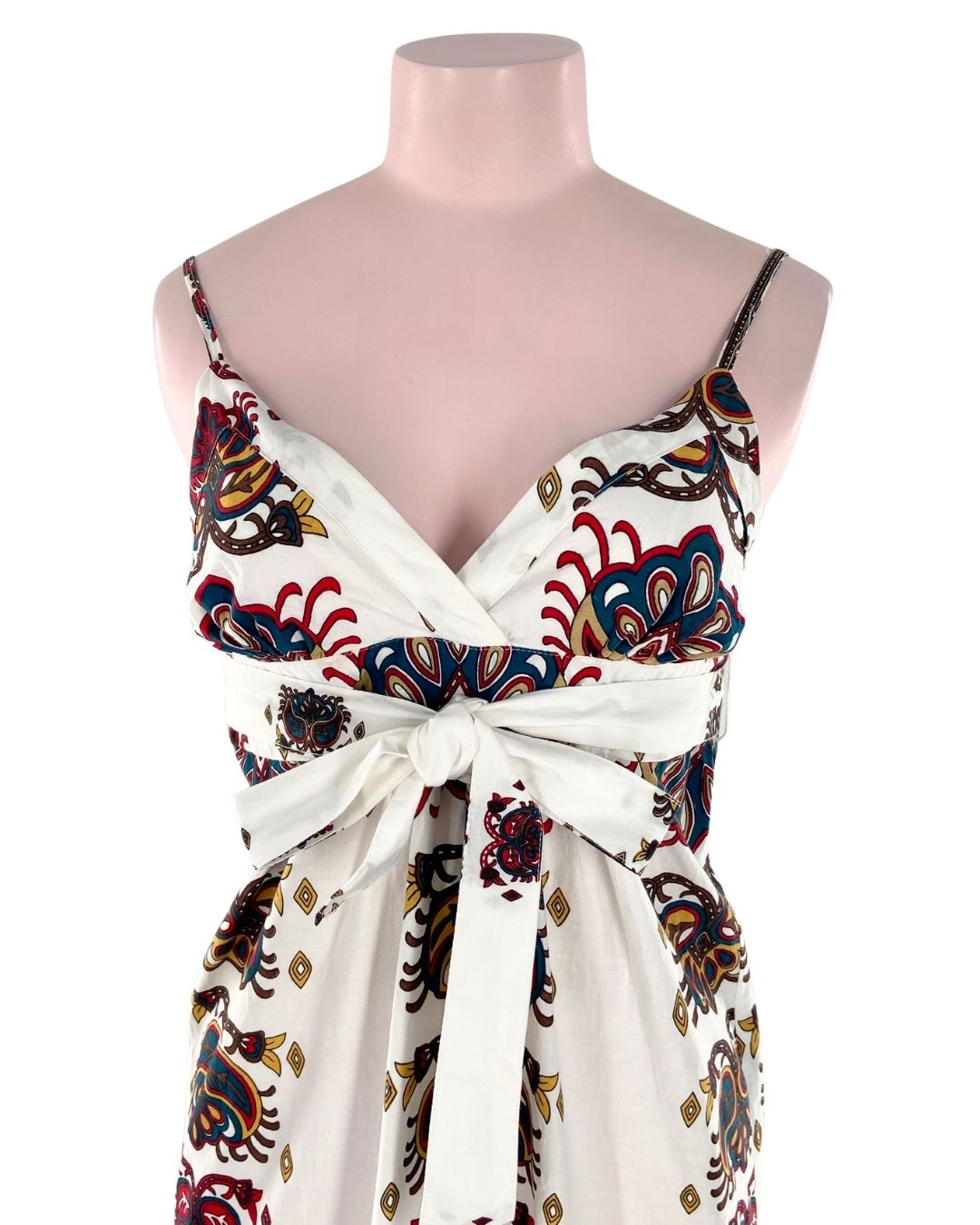 Maxi vestido de tiras