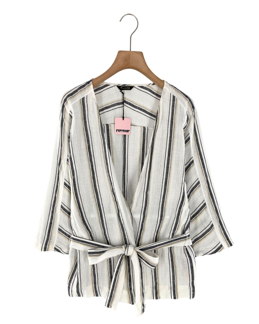 Chaqueta abierta anudada